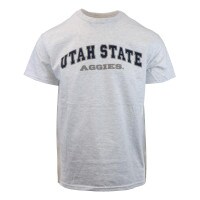 TSHIRT CLASSIC ARCHED UTAH STATE AGGIES BELOW